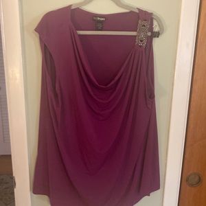 Lane Bryant dress top with jewel detail